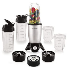 Deals, Discounts & Offers on  - Cookwell Bullet Mixer Grinder (5 Jars, 3 Blades, Silver)