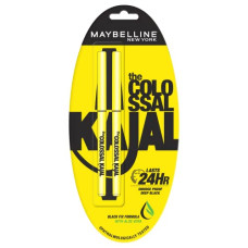 Deals, Discounts & Offers on Beauty Care - Maybelline New York Kajal, Intense Colour, Waterproof, Long lasting 24Hrs Stay, Colossal Kajal, 0.35g (Pack of 2)