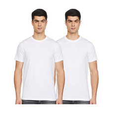 Deals, Discounts & Offers on Men - [Size L] Levi's Men's 025 Round Neck Cotton T-Shirt with Smartskin Technology (Pack of 2)