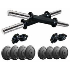 Deals, Discounts & Offers on  - Protoner SHPDR15 PVC Adjustable Dumbbell Set, Black