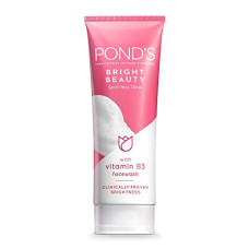 Deals, Discounts & Offers on Beauty Care - Pond'S Bright Beauty Spot-Less Glow Face Wash With Vitamins, Removes Dead Skin Cells & Dark Spots, Double Brightness Action, All Skin Types, 150G