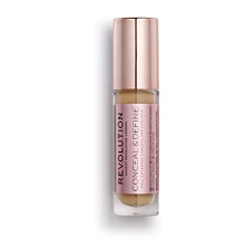 Deals, Discounts & Offers on Beauty Care - Makeup Revolution Conceal and Define Matte Cream Concealer- C12 Brown, 3.4ml