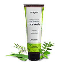Deals, Discounts & Offers on Beauty Care - Sirona Anti Acne Face Wash for Men & Women  125 ml with Neem, Green Tea, Tea Tree Oil & Aloe Vera |