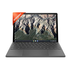 Deals, Discounts & Offers on Laptops - HP x2 11 Tablet PC with Detachable Keyboard and Wireless Rechargeable USI Certified Pen, 11-inch (27.9 cm) Qualcomm Snapdragon,8GB LPDDR4x-2133 SDRAM/128 GB eMMC(Chrome OS/B&O Audio/FPR), 11-da0018QU