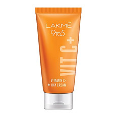 Deals, Discounts & Offers on Beauty Care - LAKM 9To5 Vitamin C+ Day Cream with 98% Pure Vitamin C complex, to reduce Skin dullness and Glowing Skin, 50g