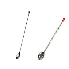 Deals, Discounts & Offers on  - Dynore Stainless Steel Teardrop Bar Spoon Set of 2 46 Gram