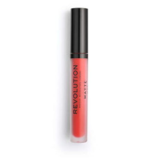 Deals, Discounts & Offers on Beauty Care - Makeup Revolution Cherry 132 Matte Lip, Red, 3 ml