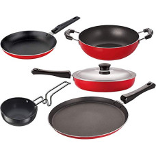 Deals, Discounts & Offers on Cookware - BMS lifestyle Non-Stick (5 Pcs Cookware Set Combo)