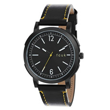 Deals, Discounts & Offers on Men - FCUK Analog Black Dial Men's Watch-FK00010A