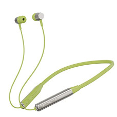 Deals, Discounts & Offers on Headphones - ZEBRONICS Zeb-Evolve Wireless in Ear Neckband Earphone with mic, Supporting Bluetooth v5.0, Voice Assistant, Rapid Charge, Dual Pairing, Magnetic Earpiece (Metallic Yellow)