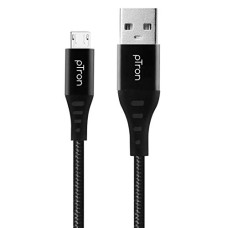 Deals, Discounts & Offers on  - pTron Solero MB301 3A Micro USB Data & Charging Cable, Made in India, 480Mbps Data Sync, Strong & Durable 1.5-Meter Nylon Braided USB Cable