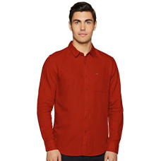Deals, Discounts & Offers on Men - [Size S/BOA19AMCWSH7093108] ABOF Men's Slim fit Casual Shirt