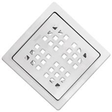 Deals, Discounts & Offers on Home Improvement - Vantage VAL- 201 Stainless Steel Drain Cover Square with Removable Square Hole Grate and Clean Suitable