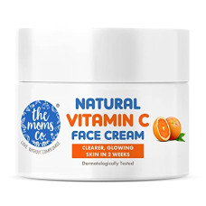 Deals, Discounts & Offers on Beauty Care - The Moms Co Vitamin C Face Cream for Women & Men | Oil Free Look | Orange Beads | Cream
