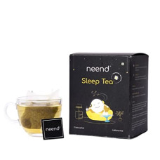 Deals, Discounts & Offers on  - Neend Sleep Tea | (15 Tea bags) | Natural Sleeping Aid For Deep Sleep | 100% Veg Supplement