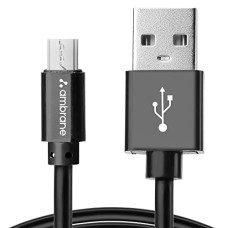 Deals, Discounts & Offers on  - Ambrane 60W / 3A Fast Charging Output Cable with Micro to USB