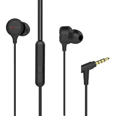 Deals, Discounts & Offers on Headphones - boAt Bassheads 103 Wired in Ear Earphone with Mic (Black)