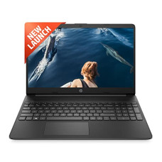Deals, Discounts & Offers on Laptops - HP 15s-Ryzen 3 3250U 8GB SDRAM/256GB SSD 15.6inch(39.6cm) HD, Micro-Edge Laptop/AMD Radeon Graphics/Dual Speakers/Win 11 Home/MS Office/Fast Charge/Jet Black/1.69Kg, 15s-ey1508AU