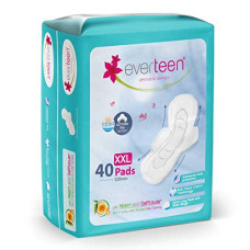 Deals, Discounts & Offers on Health & Personal Care - everteen XXL Dry Neem-Safflower Sanitary Pads