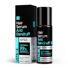 Deals, Discounts & Offers on Beauty Care - Ustraa Anti Dandruff Hair Serum -200ml - Controls 99% Dandruff, Dermatologically Tested, With Climbazole,Ginger & Tea Tree, Fights Dandruff, Fungi & Bacteria , Leave-on Hair Serum- No Sulphates, No Parabens, No Silicone, No Mineral Oil