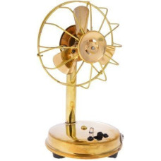 Deals, Discounts & Offers on  - RAJKRUTI Metal Antique Fan Decor, Standard, Golden, Set of 1