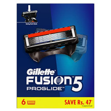 Deals, Discounts & Offers on Health & Personal Care - Gillette Fusion Proglide Blades for men - 6 count