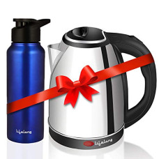 Deals, Discounts & Offers on  - Lifelong LLEKBT01 Electric Kettle 1.5 Litre 1500W for Boiling Water, Soup with Leak proof 750 ML Stainless Steel Bottle Combo | Combo