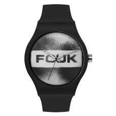 Deals, Discounts & Offers on Men - FCUK Analog Black Dial Men's Watch-FC176B