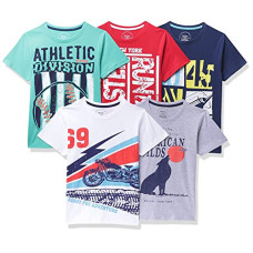 Deals, Discounts & Offers on  - [Size 9 Years-10 Years] Easybuy Boy's Regular T-Shirt
