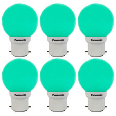 Deals, Discounts & Offers on  - Panasonic 0.5 Watt Night Light Spherical LED Bulb Base B22 (Green, Pack of 6)