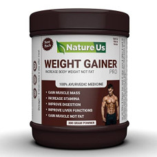 Deals, Discounts & Offers on  - Natureus Ayurvedic Weight Gainer Powder Mass Gainer Supplement For Men & Women 300 gram
