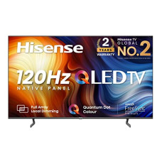 Deals, Discounts & Offers on Televisions - [With Amazon Pay ICICI Credit Card] Hisense 139 cm (55 inches) 4K Ultra HD Smart IPS QLED TV 55U7H (Black)