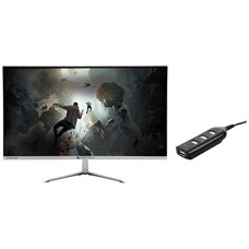 Deals, Discounts & Offers on  - ZEBRONICS ZEB-A24FHD Ultra Slim LED Monitor with 60.4cm (24) Wide Screen, Full HD 1920x1080, 75Hz Refresh Rate & ZEB-90HB USB Hub, 4 Ports, Pocket Sized, Plug & Play,