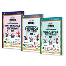 Deals, Discounts & Offers on Books & Media - Educart TERM 2 CBSE Question Bank Bundle - Maths, Physics & Chemistry For Class 12 Of 2022 (Now Based on the Term-2 Subjective Sample Paper of 14 Jan 2022)