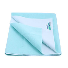 Deals, Discounts & Offers on Baby Care - Newnik Baby Mat Waterproof Dry Sheet/Reusable Absorbent Sheets/Underpads (Size: 70cm X 50cm) Sea Green, Small