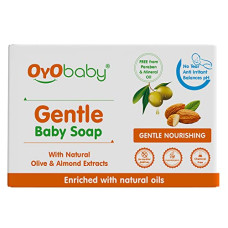 Deals, Discounts & Offers on Baby Care - [Subscribe] OYO BABY Gentle Baby Soap - Bathing Bar | For Babys Sensitive Skin | Gentle Cleansing, Skin-friendly 75gm