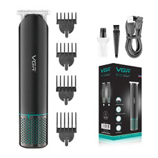 Deals, Discounts & Offers on Beauty Care - VGR V-250 Professional Cordless Hair Trimmer with USB Charging, Rotary On/Off Switch, Stainless steel blades, On/Off Button, 4 Guide Combs