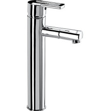 Deals, Discounts & Offers on Home Improvement - Cera Brass Topaz Single Leaver Fittings Single Lever Basin Mixer with 317mm/12.5-Inch Extended Height and 450mm/Braided Connection Pipe Without Pop Up