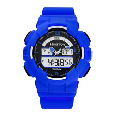 Deals, Discounts & Offers on Men - United Colors of Benetton Unisex 44 mm Silicone Digital Watch - UWUCG0600