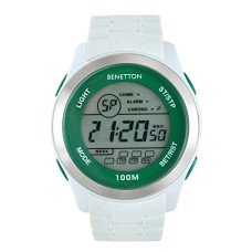 Deals, Discounts & Offers on Men - United Colors of Benetton Unisex 47 mm Silicone Digital Watch - UWUCG0502