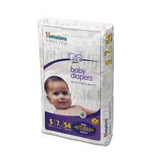 Deals, Discounts & Offers on Baby Care - Himalaya Baby Diaper, Small (4-8 kg), 54 Count