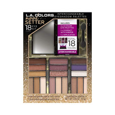 Deals, Discounts & Offers on Beauty Care - L.A. COLORS 18 Color Moodsetter Eyeshadow - Amazed, Multicolor, 16.5 g Matte & Shimmery Finish