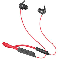 Deals, Discounts & Offers on Headphones - COSTAR Mateband Bluetooth Wireless Neckband Earphones - 24H Playtime, Dual Equalizer Bass Boost Drivers, 20 Mins Charge, Magnetic Instant Connection - Comfortable Lightweight in Ear Earphones with Mic, Type C charging, IPX5 Sweatproof (Active Black)