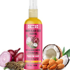 Deals, Discounts & Offers on Beauty Care - SOS Nutrition Essentials Onion Hair Oil with Black Seed Oil, Coconut and Sweet Almond Oil