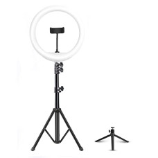 Deals, Discounts & Offers on Accessories - DIGITEK (DRL-14C) Professional (31cm) Dual Temperature LED Ring Light with Tripod Stand & Mini Tripod