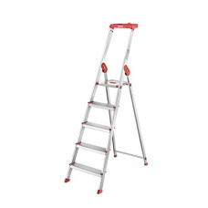 Deals, Discounts & Offers on Home Improvement - Prestige Household Aluminium Ladder PCIL 05 (Red)