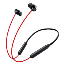 Deals, Discounts & Offers on Headphones - OnePlus Bullets Z2 Bluetooth Wireless in Ear Earphones with Mic, Bombastic Bass - 12.4 Mm Drivers, 10 Mins Charge - 20 Hrs Music, 30 Hrs Battery Life (Acoustic Red)