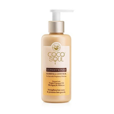 Deals, Discounts & Offers on Air Conditioners - Coco Soul Hair Fall Control Conditioner with Ayurvedic Medicine | 100% Cold Pressed Virgin Coconut Oil | Bhringraj & Hibiscus | Sulphate & Paraben free | From the Makers of Parachute Advansed | 200 ml