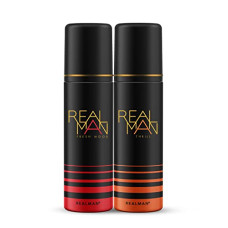 Deals, Discounts & Offers on Beauty Care - Realman Thrill & Fresh Mood Deodorant, Strong Body Spray, Long Lasting Fragrance For Men, 200ml Each (Pack of 2)