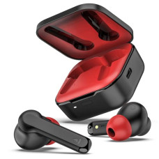 Deals, Discounts & Offers on Headphones - boAt Newly Launched Airdopes 458 TWS Wireless Earbuds with Spatial Bionic Sound by THX,in Ear, Enx Tech, 30H Playtime, Beast Mode, Signature Sound, ASAP Charge,IPX5,Touch Control(Active Black)
